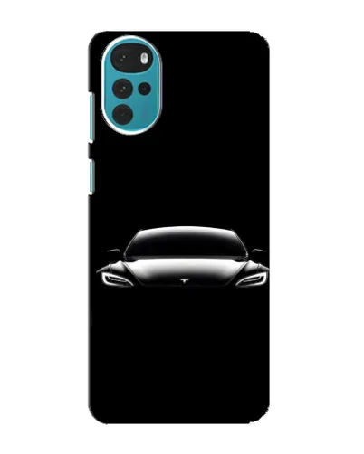 Чехол для Motorola MOTO G22 с картинкой «Фары Tesla Night» Чехол для Motorola MOTO G22 с картинкой «Фары Tesla Night»