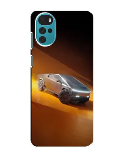 Чехол для Motorola MOTO G22 с картинкой «Cybertruck в пустыне» Чехол для Motorola MOTO G22 с картинкой «Cybertruck в пустыне»