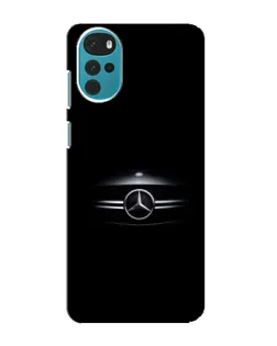 Чехол для Motorola MOTO G22 с картинкой «Mercedes — абстрактные линии»