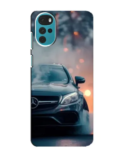 Чехол для Motorola MOTO G22 с картинкой «Mercedes — ночной город» Чехол для Motorola MOTO G22 с картинкой «Mercedes — ночной город»