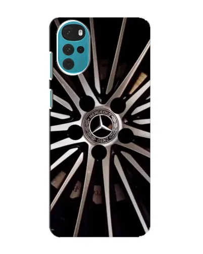 Чехол для Motorola MOTO G22 с картинкой «Диск Mercedes»