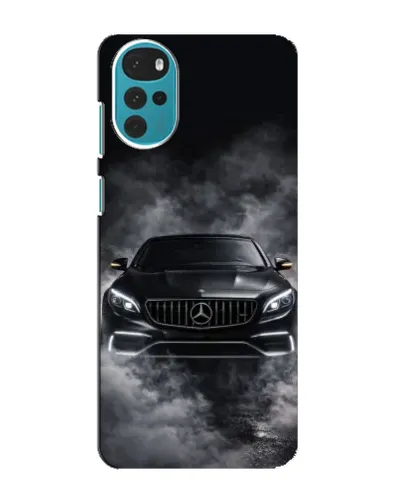Чехол для Motorola MOTO G22 с картинкой «Mercedes в дыму» Чехол для Motorola MOTO G22 с картинкой «Mercedes в дыму»