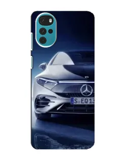 Чехол для Motorola MOTO G22 с картинкой «Mercedes EQ — будущее»
