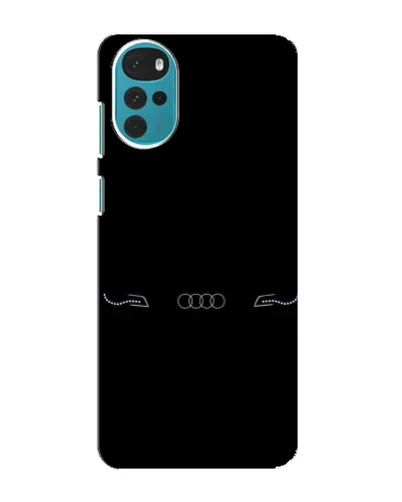 Чехол для Motorola MOTO G22 с картинкой «Audi — световой подпись» Чехол для Motorola MOTO G22 с картинкой «Audi — световой подпись»