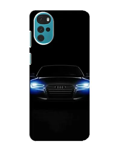 Чехол для Motorola MOTO G22 с картинкой «Audi в неоне» Чехол для Motorola MOTO G22 с картинкой «Audi в неоне»
