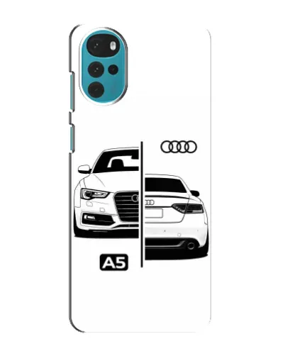 Чехол для Motorola MOTO G22 с картинкой «Audi — контрастный дизайн» Чехол для Motorola MOTO G22 с картинкой «Audi — контрастный дизайн»