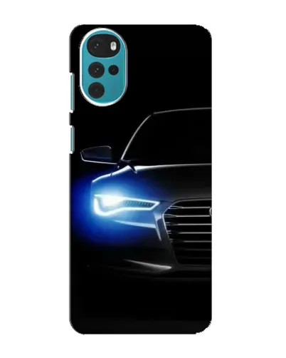 Чехол для Motorola MOTO G22 с картинкой «Неоновый взгляд Audi» Чехол для Motorola MOTO G22 с картинкой «Неоновый взгляд Audi»