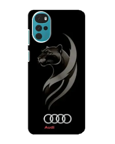 Чехол для Motorola MOTO G22 с картинкой «Графика — пантера и Audi» Чехол для Motorola MOTO G22 с картинкой «Графика — пантера и Audi»