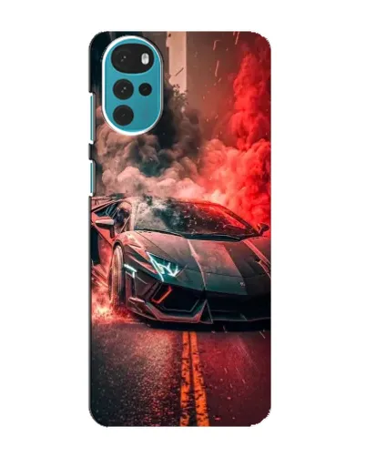 Чехол для Motorola MOTO G22 с картинкой «Lamborghini красный дым» Чехол для Motorola MOTO G22 с картинкой «Lamborghini красный дым»