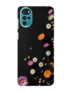 Чехол для Motorola MOTO G22 с картинкой «Цветочная композиция»