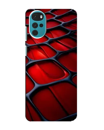 Чехол для Motorola MOTO G22 с картинкой «Красная глянцевая сетка» Чехол для Motorola MOTO G22 с картинкой «Красная глянцевая сетка»