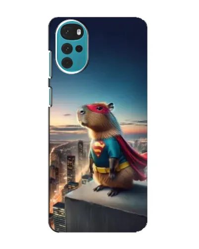 Чехол для Motorola MOTO G22 с картинкой «Капи-мен супергерой» Чехол для Motorola MOTO G22 с картинкой «Капи-мен супергерой»