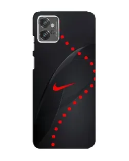 Чехол для Motorola MOTO G23 с картинкой «Абстрактный дизайн Nike»