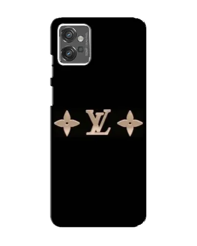 Чехол для Motorola MOTO G23 с картинкой «Louis Vuitton — минимализм»