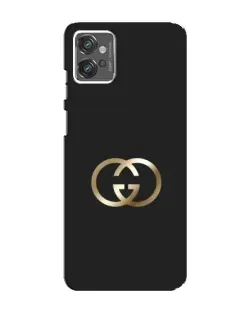 Чехол для Motorola MOTO G23 с картинкой «Минимализм Gucci»