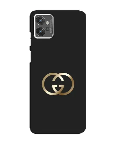 Чехол для Motorola MOTO G23 с картинкой «Минимализм Gucci»