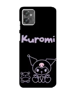 Чехол для Motorola MOTO G23 с картинкой «Kuromi — черный минимализм» Чехол для Motorola MOTO G23 с картинкой «Kuromi — черный минимализм»