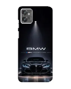 Чохол для Motorola MOTO G23 з картинкою «BMW крізь нічне місто» Чохол для Motorola MOTO G23 з картинкою «BMW крізь нічне місто»
