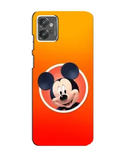 Чехол для Motorola MOTO G23 с картинкой «Mickey в круге»