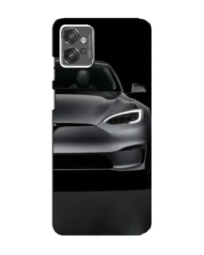 Чехол для Motorola MOTO G23 с картинкой «Tesla Model S Look»