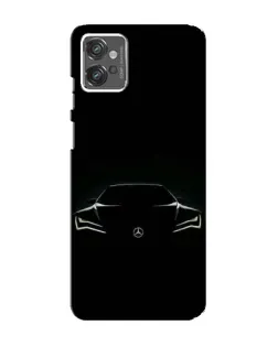 Чохол для Motorola MOTO G23 з картинкою «Mercedes — силует авто» Чохол для Motorola MOTO G23 з картинкою «Mercedes — силует авто»
