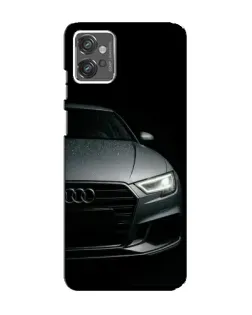 Чехол для Motorola MOTO G23 с картинкой «Audi — детализация кузова» Чехол для Motorola MOTO G23 с картинкой «Audi — детализация кузова»