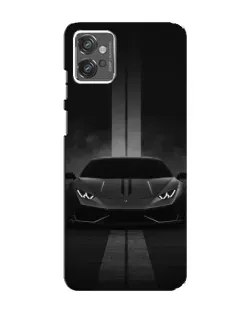 Чехол для Motorola MOTO G23 с картинкой «Lamborghini симметрия дорог»