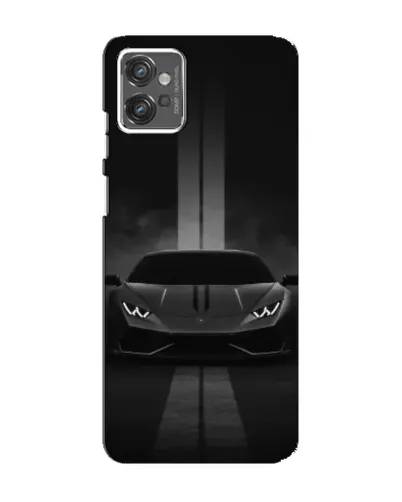Чехол для Motorola MOTO G23 с картинкой «Lamborghini симметрия дорог»