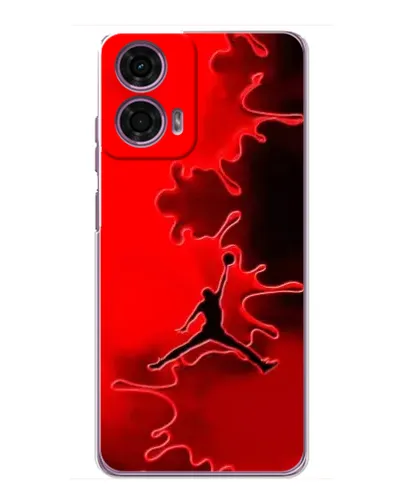 Чехол для Motorola MOTO G24 Power с картинкой «Jordan Red Smoke» Чехол для Motorola MOTO G24 Power с картинкой «Jordan Red Smoke»