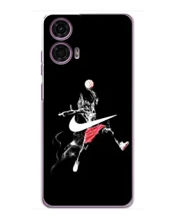 Чехол для Motorola MOTO G24 Power с картинкой «Jordan Jumpman»