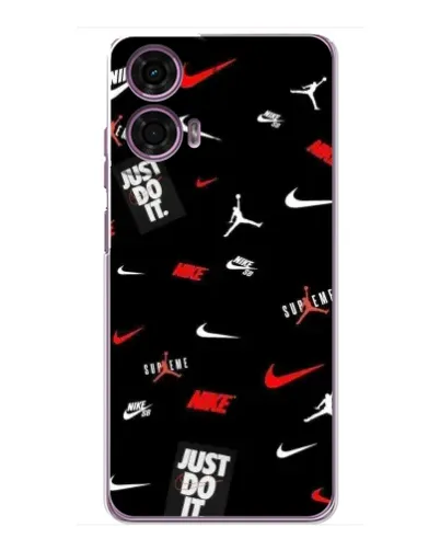 Чехол для Motorola MOTO G24 Power с картинкой «Nike Mix Pattern» Чехол для Motorola MOTO G24 Power с картинкой «Nike Mix Pattern»