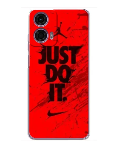 Чехол для Motorola MOTO G24 Power с картинкой «Nike Just Do It» Чехол для Motorola MOTO G24 Power с картинкой «Nike Just Do It»