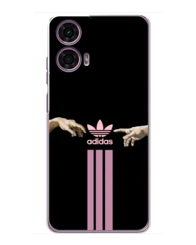 Чехол для Motorola MOTO G24 Power с картинкой «Adidas Hands»