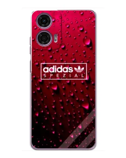 Чехол для Motorola MOTO G24 Power с картинкой «Adidas Gold Marble»