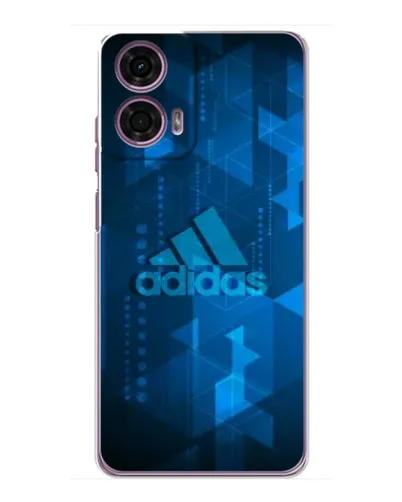 Чехол для Motorola MOTO G24 Power с картинкой «Adidas Sport Art»
