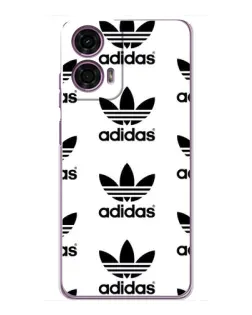 Чехол для Motorola MOTO G24 Power с картинкой «Adidas Pattern»