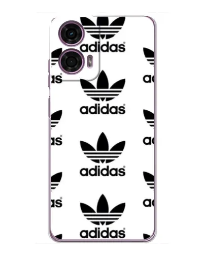 Чехол для Motorola MOTO G24 Power с картинкой «Adidas Pattern»