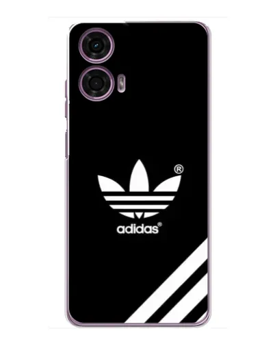 Чехол для Motorola MOTO G24 Power с картинкой «Adidas с диагональными полосами»