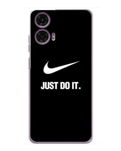 Чехол для Motorola MOTO G24 Power с картинкой «Классический принт Nike» Чехол для Motorola MOTO G24 Power с картинкой «Классический принт Nike»