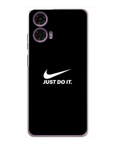 Чехол для Motorola MOTO G24 Power с картинкой «Минимализм от Nike» Чехол для Motorola MOTO G24 Power с картинкой «Минимализм от Nike»