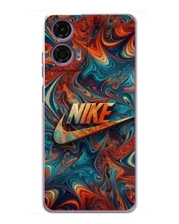 Чехол для Motorola MOTO G24 Power с картинкой «Nike в абстракции»