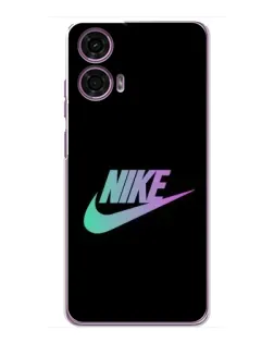 Чехол для Motorola MOTO G24 Power с картинкой «Nike — городская ночь»