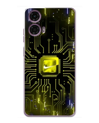 Чехол для Motorola MOTO G24 Power с картинкой «Nike — золотая искра» Чехол для Motorola MOTO G24 Power с картинкой «Nike — золотая искра»