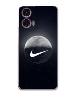 Чехол для Motorola MOTO G24 Power с картинкой «Nike в стиле граффити»