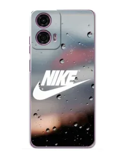 Чехол для Motorola MOTO G24 Power с картинкой «Nike в стиле ретро»