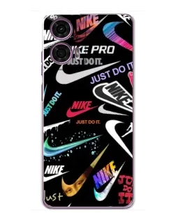 Чехол для Motorola MOTO G24 Power с картинкой «Nike — роскошь»