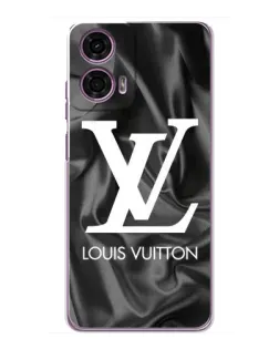 Чехол для Motorola MOTO G24 Power с картинкой «Шелковый Louis Vuitton»