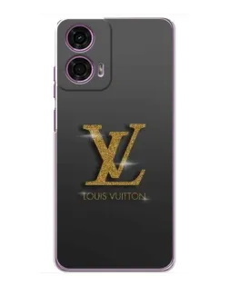 Чехол для Motorola MOTO G24 Power с картинкой «Градиент Louis Vuitton»