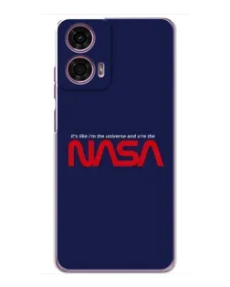 Чехол для Motorola MOTO G24 Power с картинкой «NASA — глубокий космос»