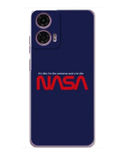 Чехол для Motorola MOTO G24 Power с картинкой «NASA — глубокий космос»